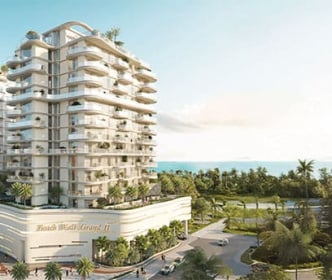 Роскошные жилые апартаменты Beach Walk Grand на островах Дубая