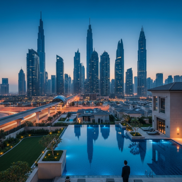 Major real estate expansions and large-scale infrastructure support the momentum of Dubai's market