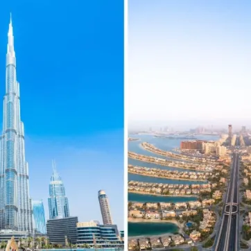 Hangisi daha iyi? Palm Jumeirah'da bir villa satın almak mı yoksa Burj Khalifa'da bir daire mi?