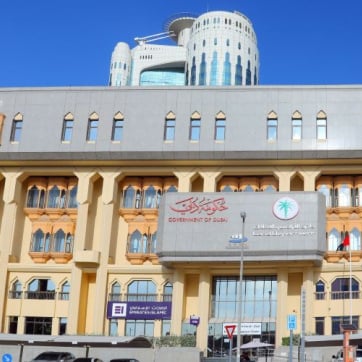 میانگین قیمت املاک تجاری در دبی