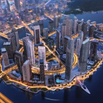 متوسط قیمت آپارتمانها در خور دبی ۲۰۲۵