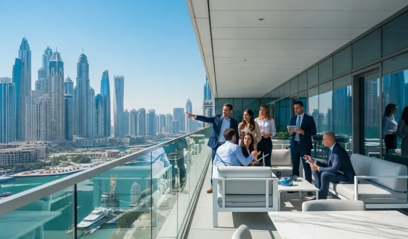Une croissance remarquable de la base d'investisseurs et des transactions de luxe dominent la scène immobilière à Dubaï hier