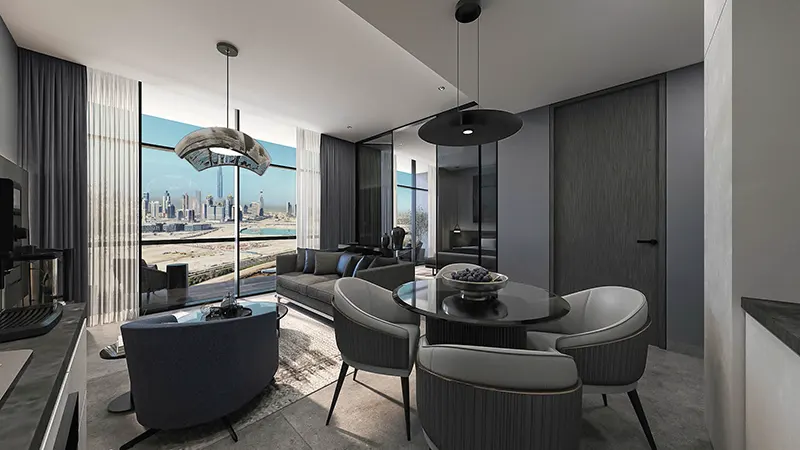 The Waterway Prestige Dubai'de: Muhammed Bin Raşid Şehri'nde satılık daireler