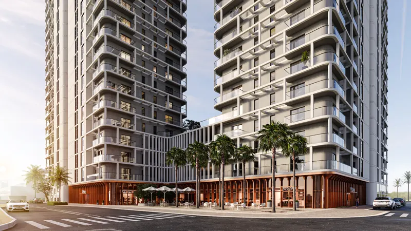 Cello Residences project in Jumeirah Village Circle, Dubai