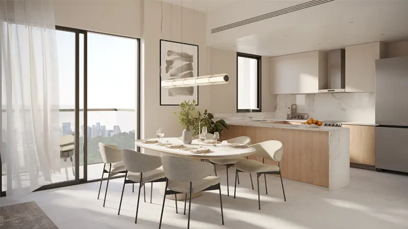 Cello Residences project in Jumeirah Village Circle, Dubai