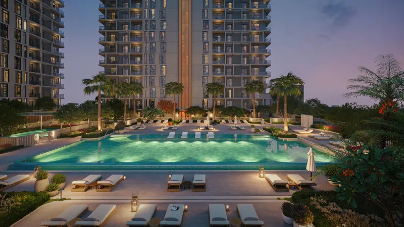 Cello Residences project in Jumeirah Village Circle, Dubai