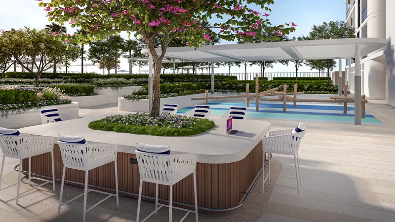Cello Residences project in Jumeirah Village Circle, Dubai