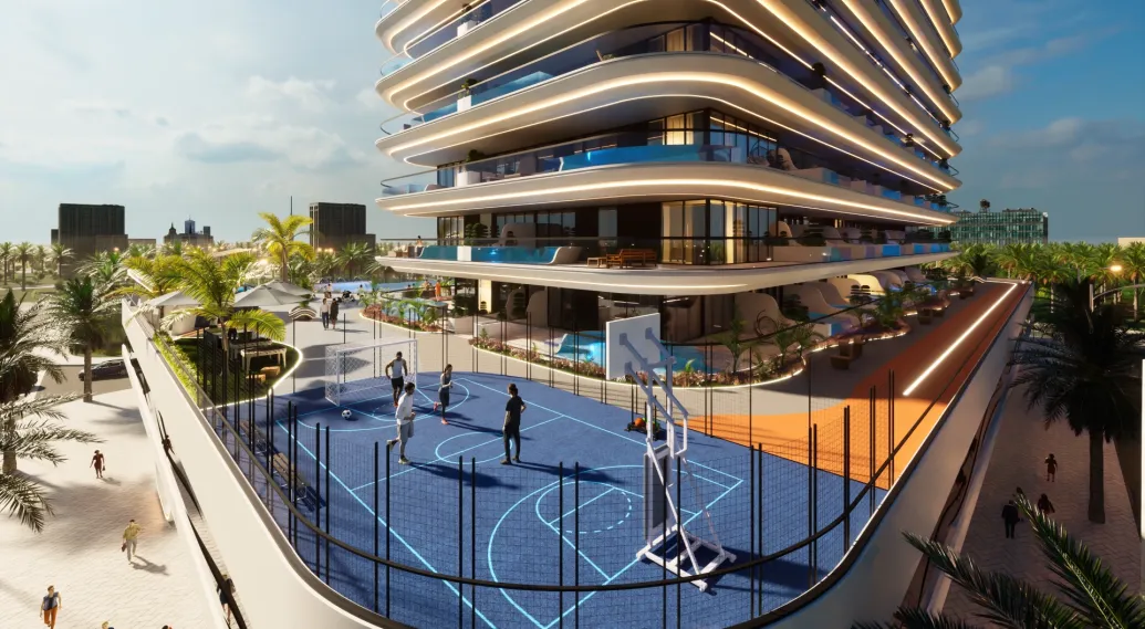 Samanna Portofino: Apartments for Sale in Dubai with Private Pools