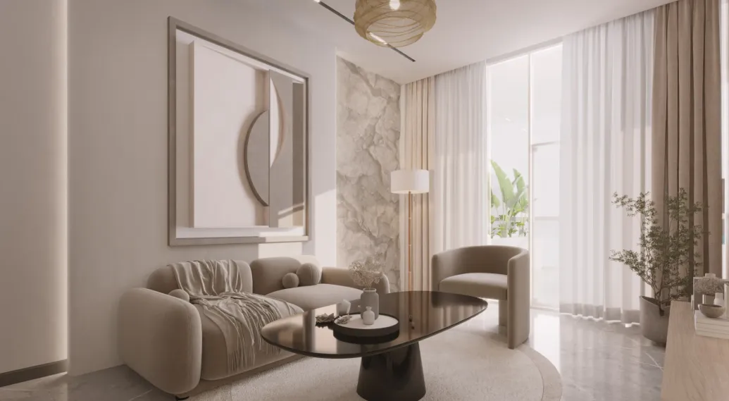 Samanna Portofino: Apartments for Sale in Dubai with Private Pools