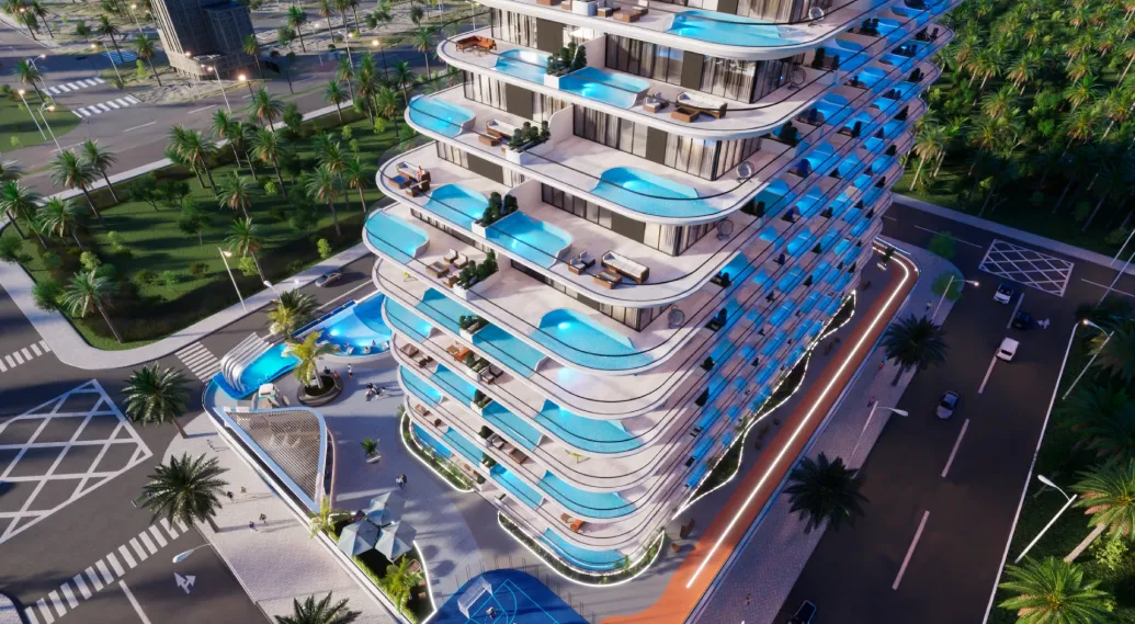 Samanna Portofino: Apartments for Sale in Dubai with Private Pools