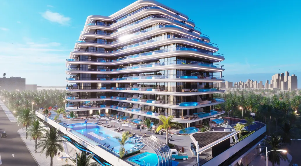 Samanna Portofino: Apartments for Sale in Dubai with Private Pools