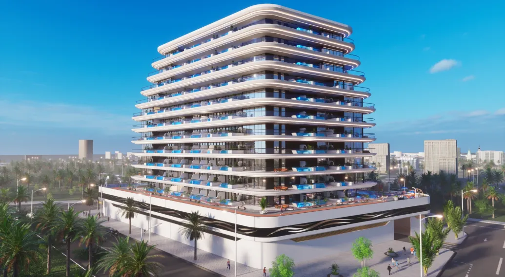 Samanna Portofino: Apartments for Sale in Dubai with Private Pools
