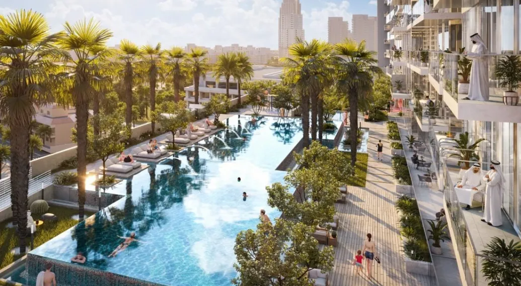 Проект One Park Central в районе Джумейра Вилладж Серкл, Дубай