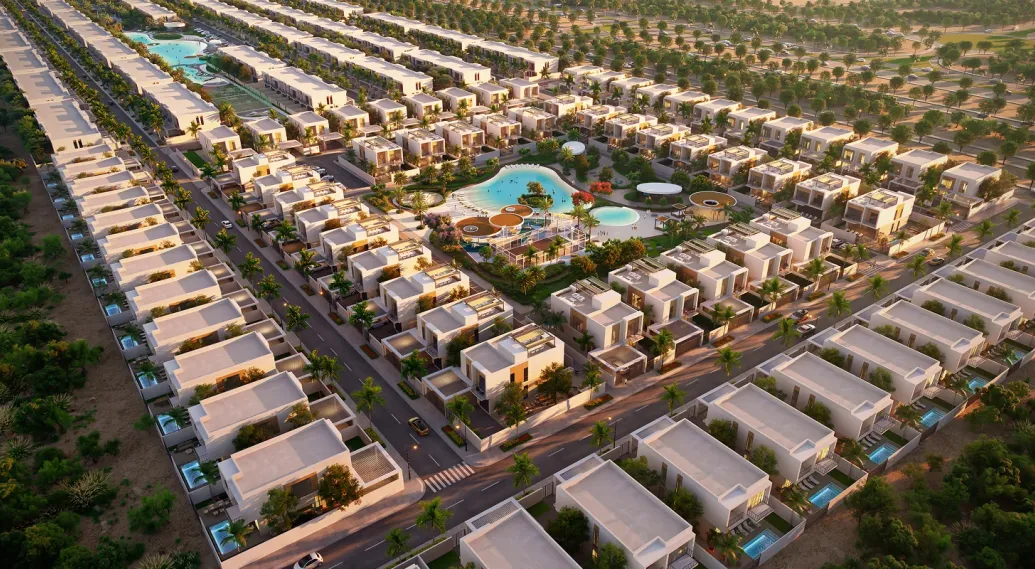 سكون من سانزن: تاون هاوس فاخرة للبيع في ضاحية السيوح بالشارقة
