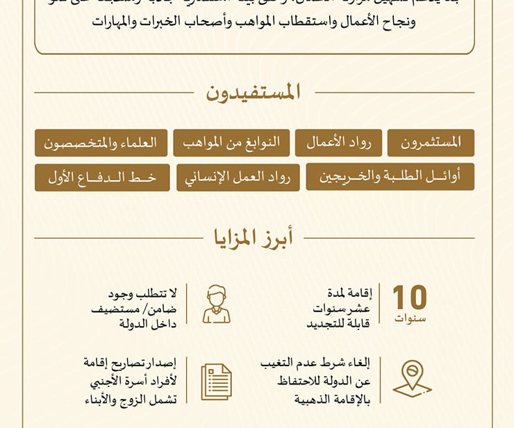 ما هي شروط ومتطلبات فيزا المستثمر في دبي؟
