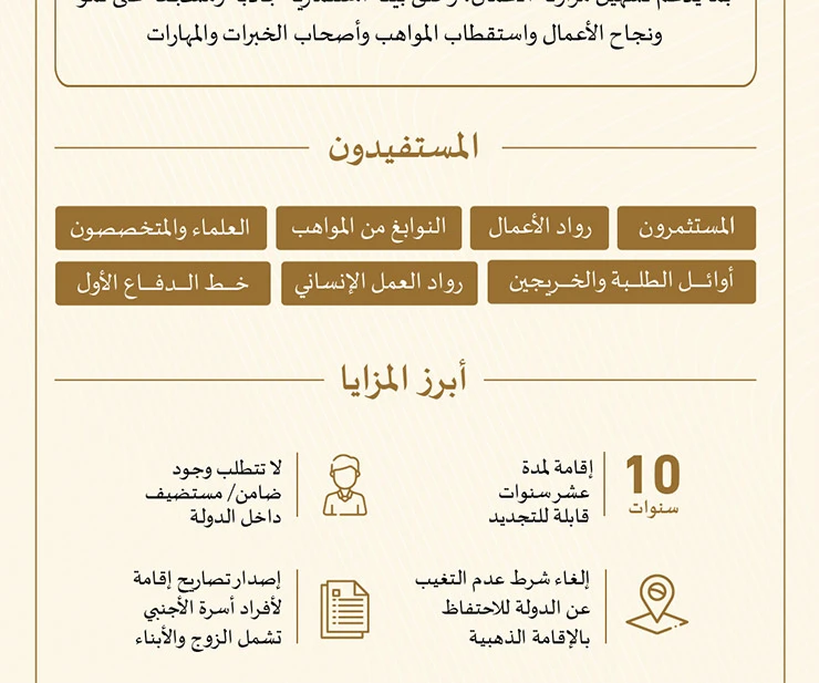 ما هي شروط ومتطلبات فيزا المستثمر في دبي؟