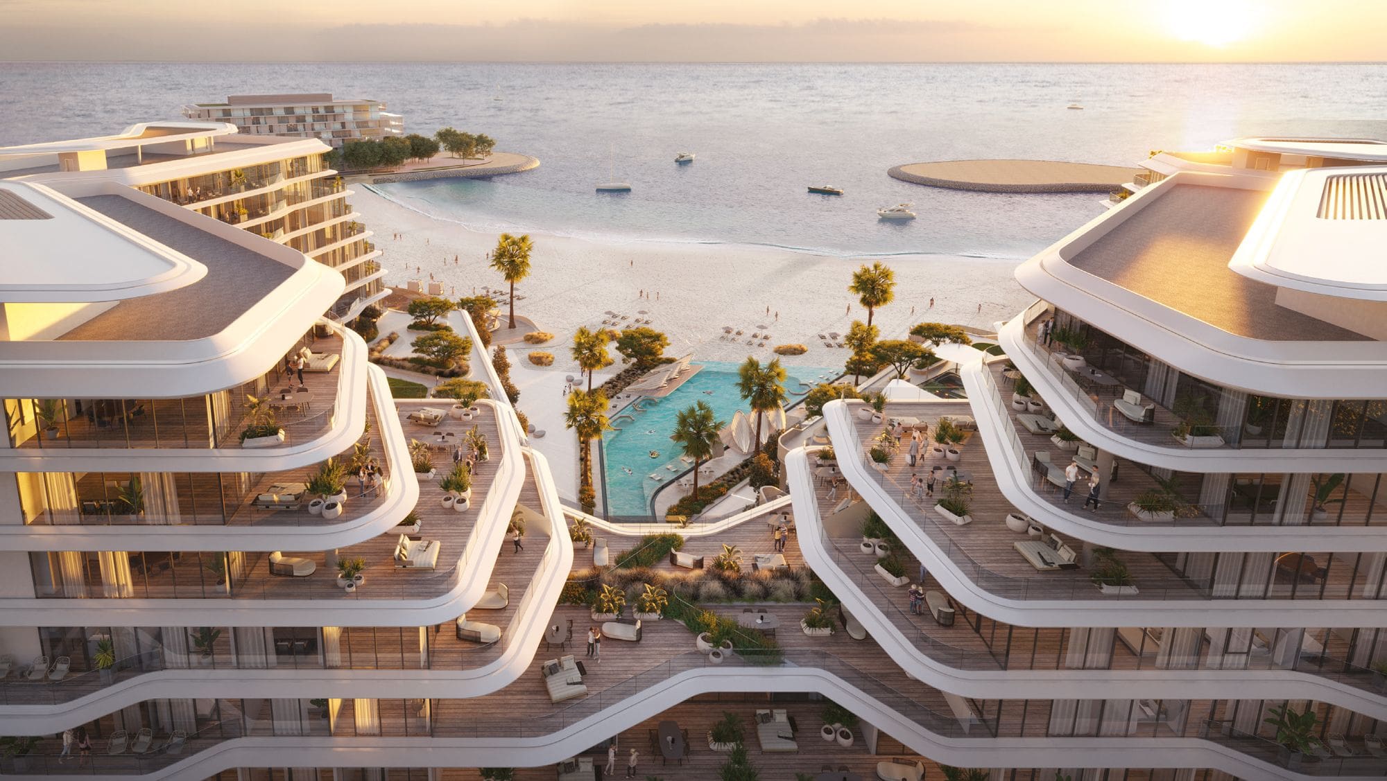 Projet Porto Playa : appartements avec vue sur la mer à Ras Al Khaimah