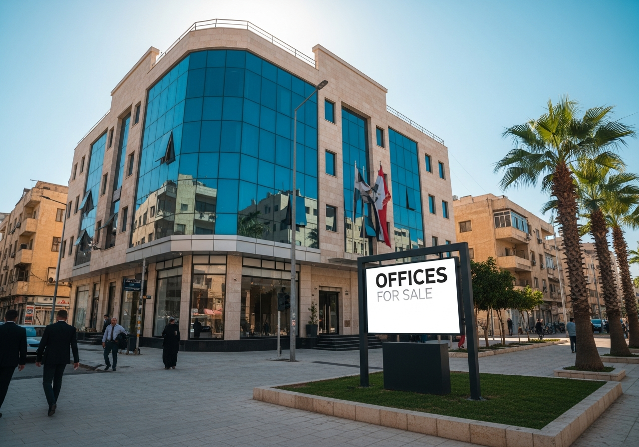 Spacious and luxurious commercial office for sale in a modern tower in the United Arab Emirates