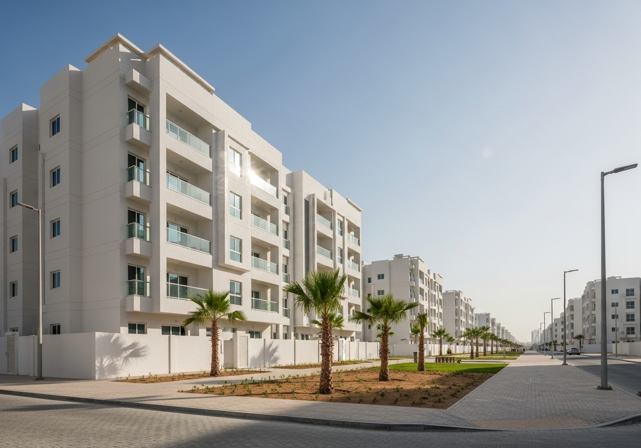 Un ensemble de tours résidentielles modernes à Abou Dhabi proposant des biens immobiliers abordables à vendre pour les investisseurs