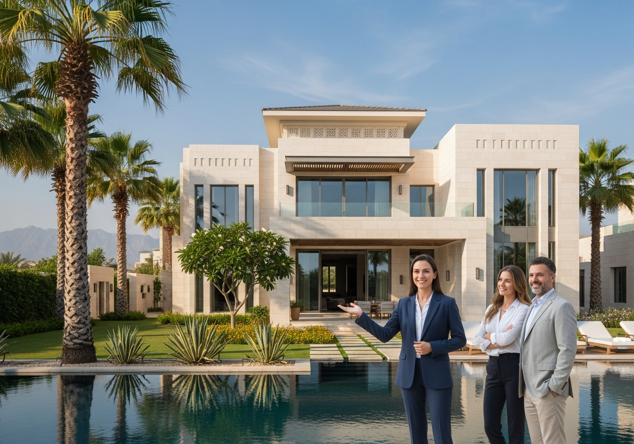 Villas de luxe en pleine propriété à vendre à Ras Al Khaimah avec façade maritime et design architectural moderne